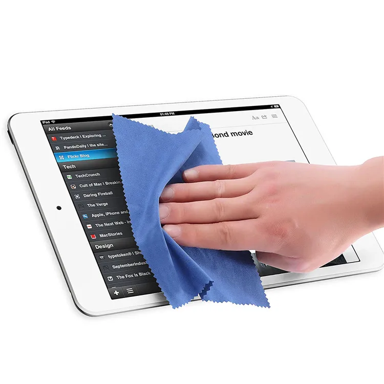 Пользовательская ткань из микрофибры для очистки