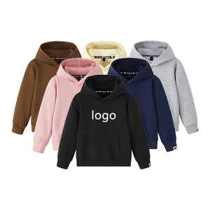 High Quality Unisex Oversized Pullover Hoodie Custom Logo Embroidered Cotton Sweatshirt for Men and Women