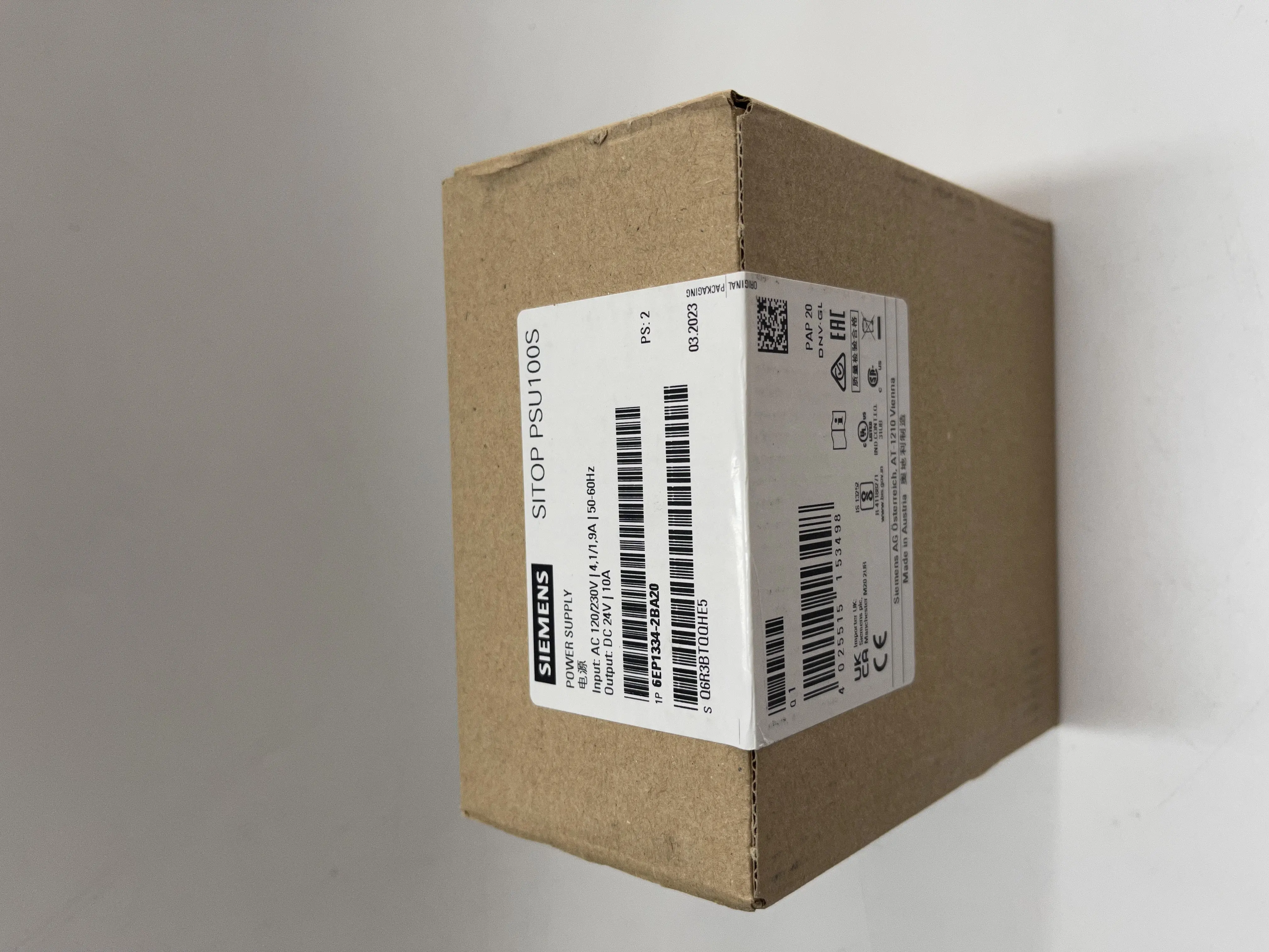 Siemens Power Supply 6EP1334-2BA20 Siemens Power Supply 6EP1334-2BA20