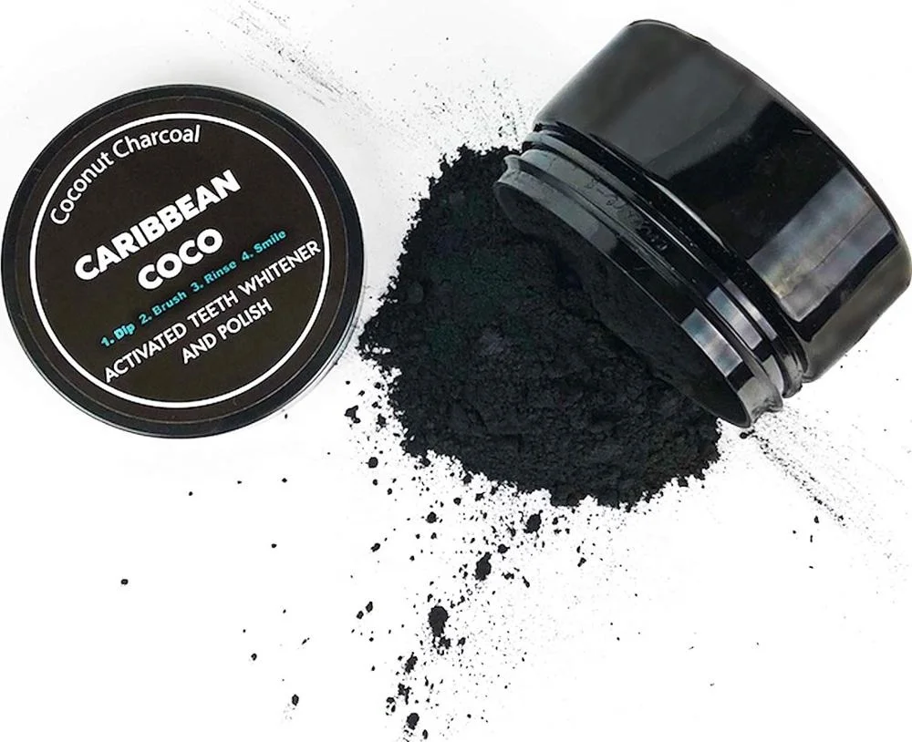 black charcoal toothpaste powder