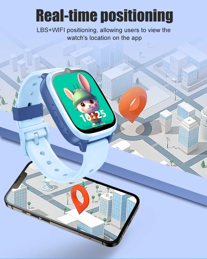 Kids Smart Watch with Camera Video Call Voice Chat Make Friend Education Games Multi Function 4G Smartwatch for boy girl Global