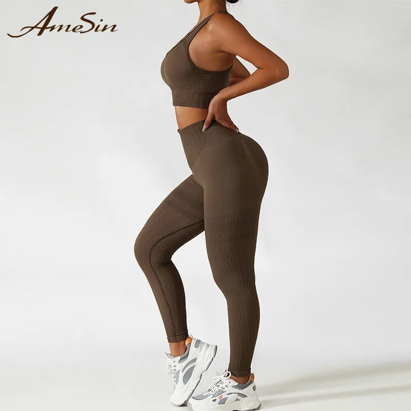 Seamless Yoga Leggings - Agile Athletica