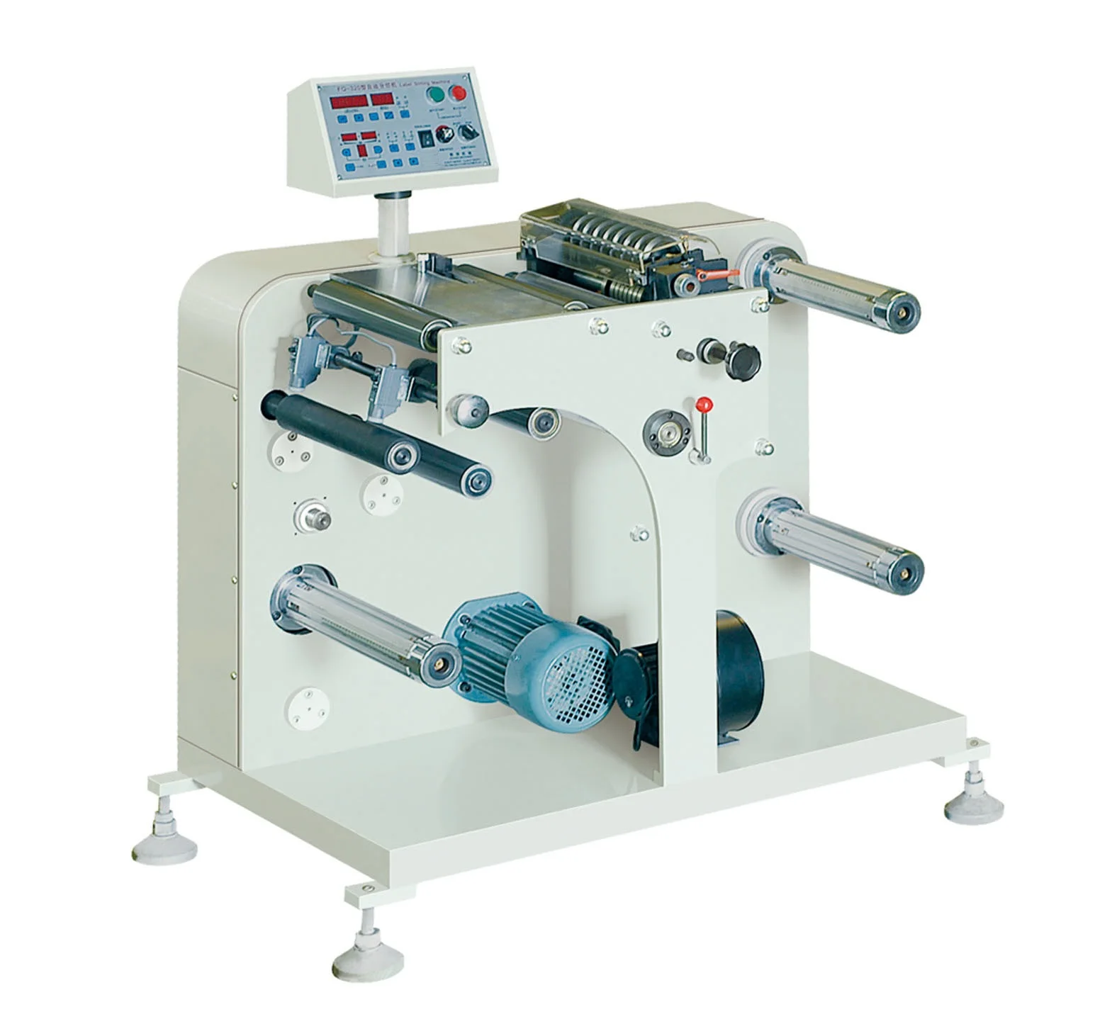 High Speed Small Slitting Rewinding Machine for Labels and Film Roll to Roll Converting