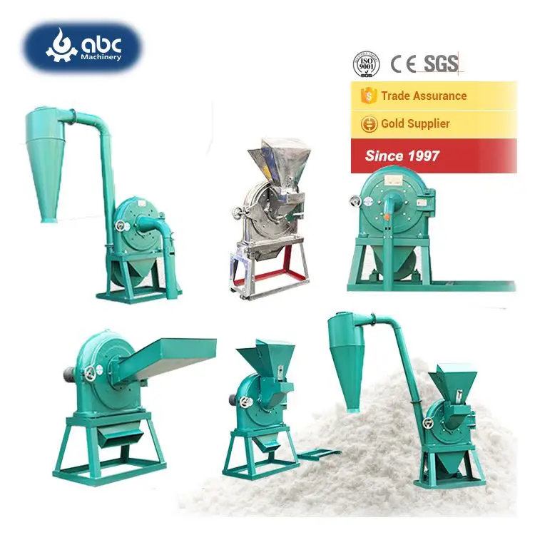 Complete Garri Cassava Processing Machines Diesel Cassava Grinder with Cyclone