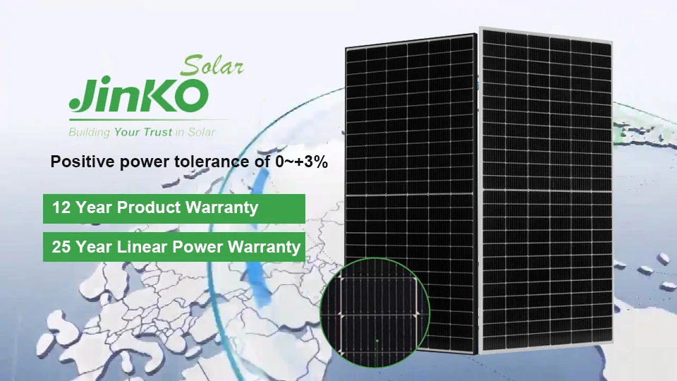 Jinko Solar Panels - High Efficiency Tiger Pro 72HC-BDVP
