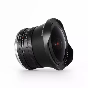 Ttartisan 7.5mm F2 Magnification Manual Focus Fisheye Camera Lens for Sony E Fuji X M43 N Ikon Z Camera with ND 1000 Filter detail image