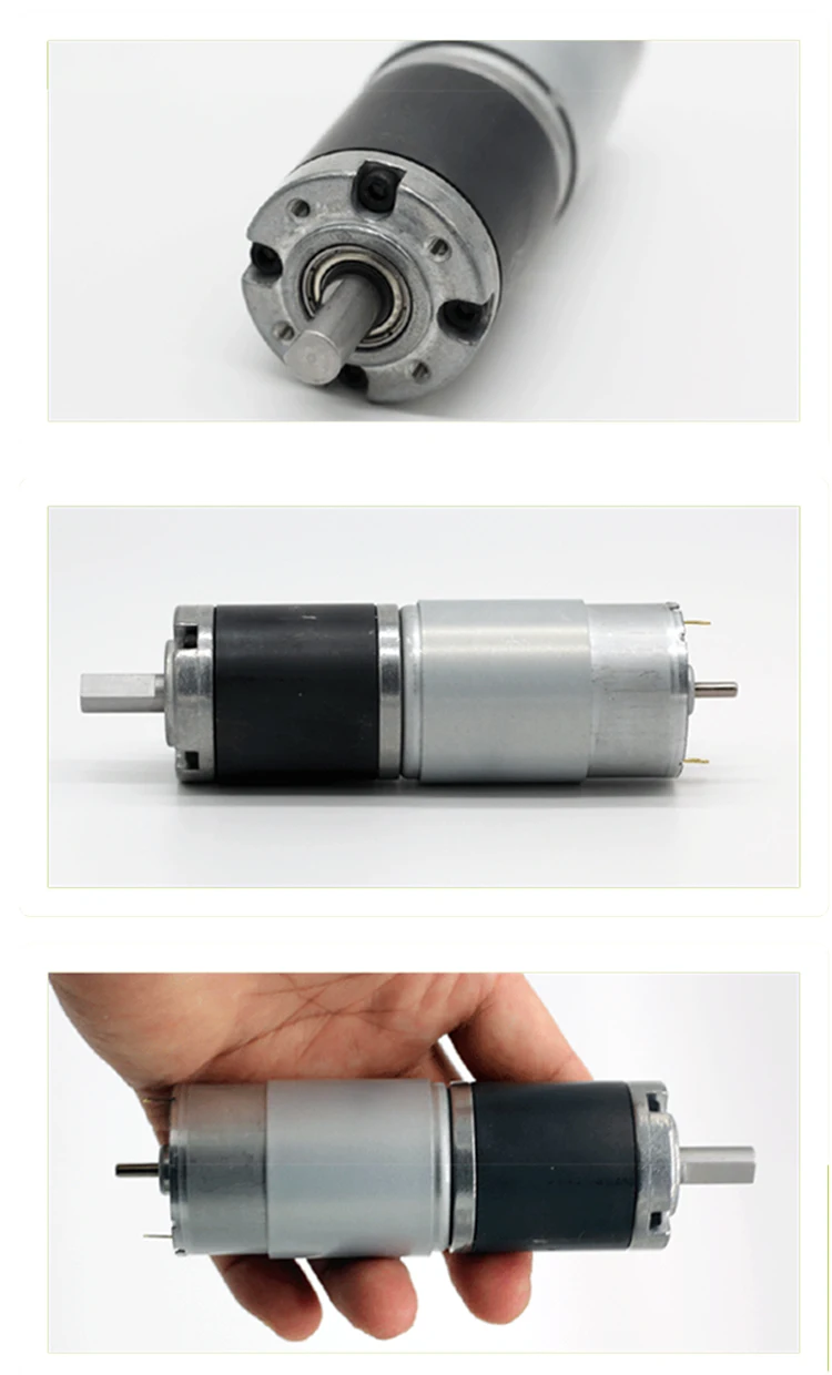 Faradyi High Torque Gear Motor 12V to 48V DC Motors