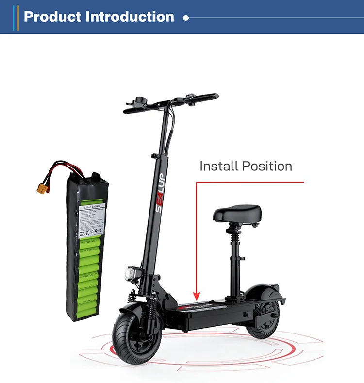 electric scooter swappable battery