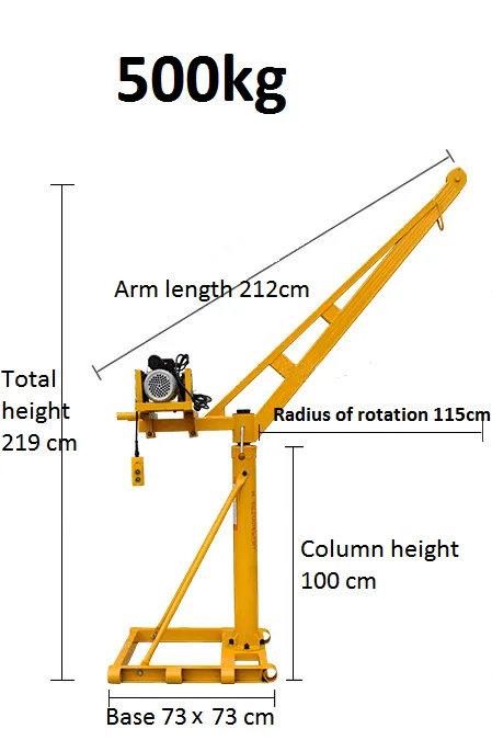 360 Degree Rotated Mini Crane Ce Customized Mobile Restaurant Provided ...