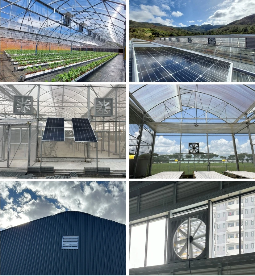Axial Flow Fan, Solar, Wall - detail 18