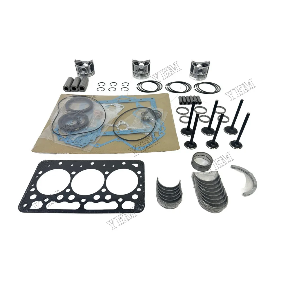 D782 Overhaul Rebuild Kit for Kubota D782 3D67E Engine