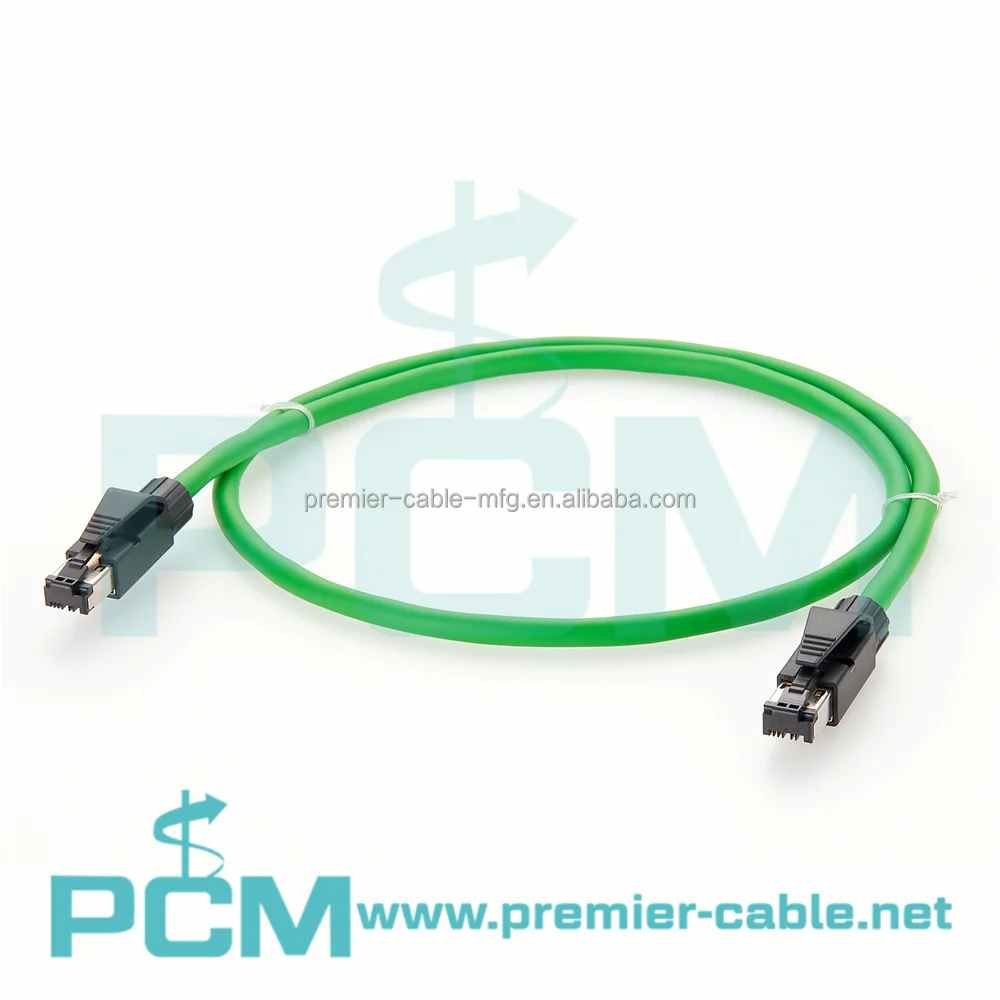 Factory Automation Cat5 RJ45 to RJ45 Profinet Cable factory