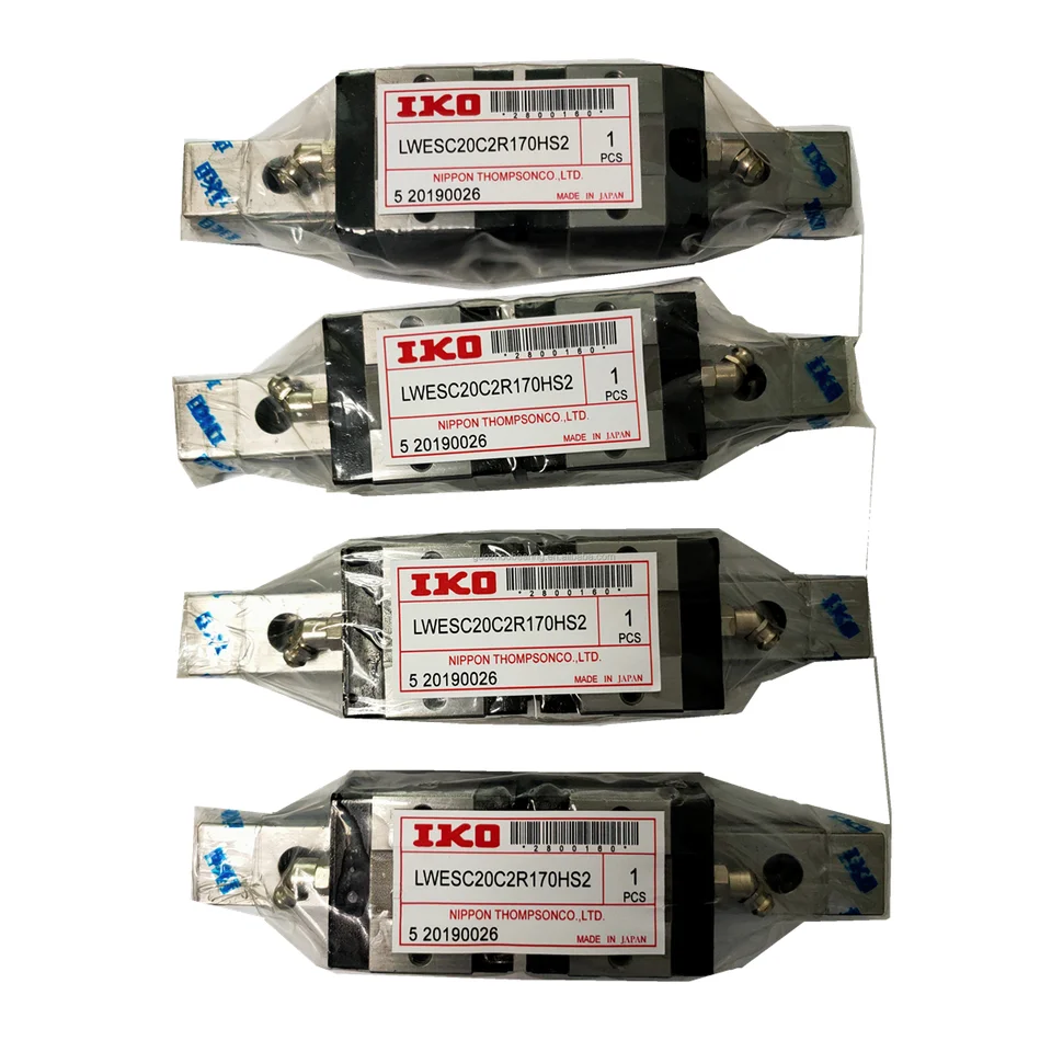 Original IKO Linear Way Linear Guide Block Rail LWESC15C1S2 LWESC20C1S2 LWESC25C1S2 LWESC30C1S2 LWESC35C1S2