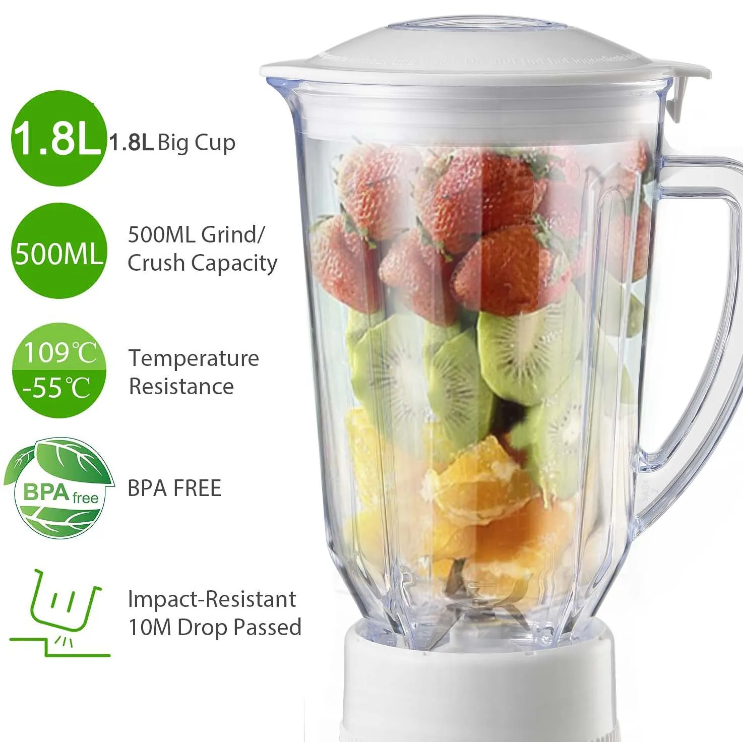Quality Blender for Smoothies Electric Blender Mixer Grinder Machine Blender and Food Processor