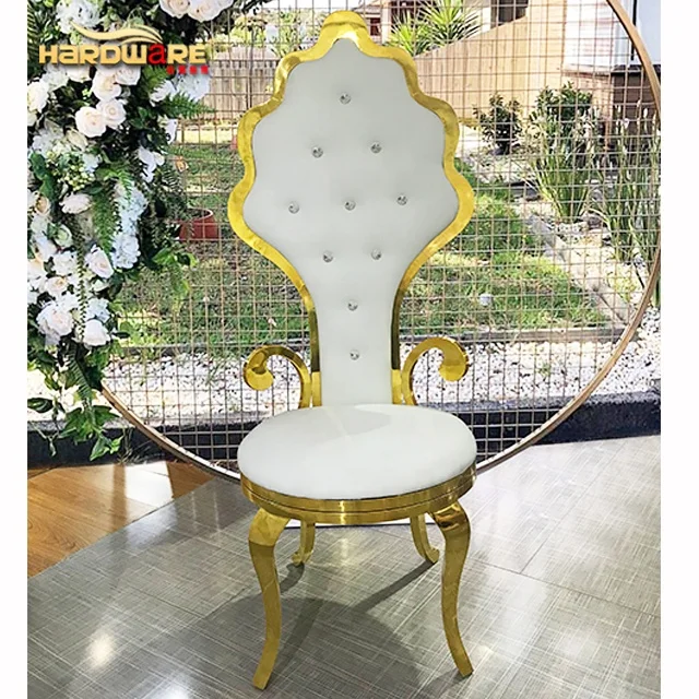 
Недорогой Королевский Свадебный Королевский престольный подлокотник Банкетный стул для продажи 