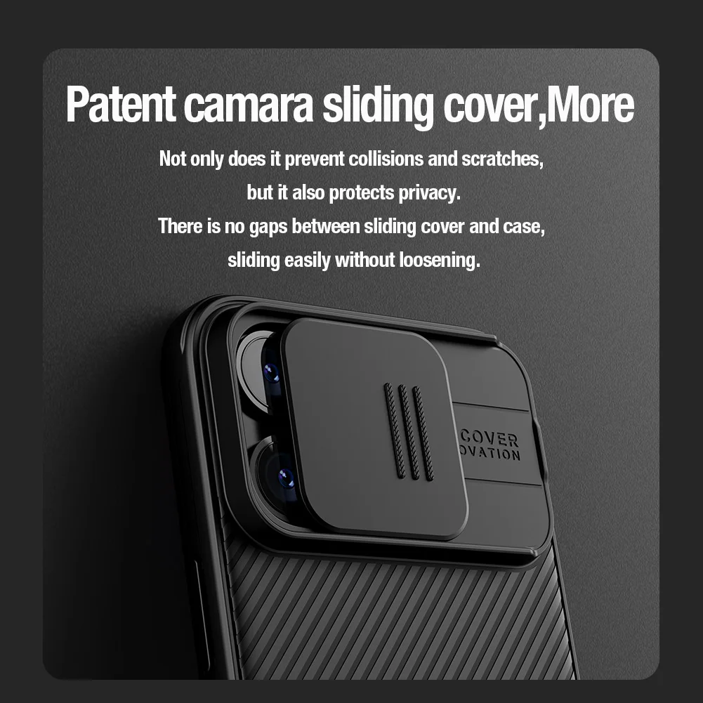 Nillkin CamShield Pro Magnetic Case for Iphone 16 | Nillkin Camshield for iPhone 16 - 16 Pro Max | Nillkin CamShield Pro Magnetic Case for Iphone 16 | Nillkin