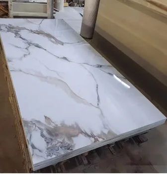 4x8 Uv Pvc Sheet Marble Alternative Pvc Sheet Decor Paneling Wall Decor ...