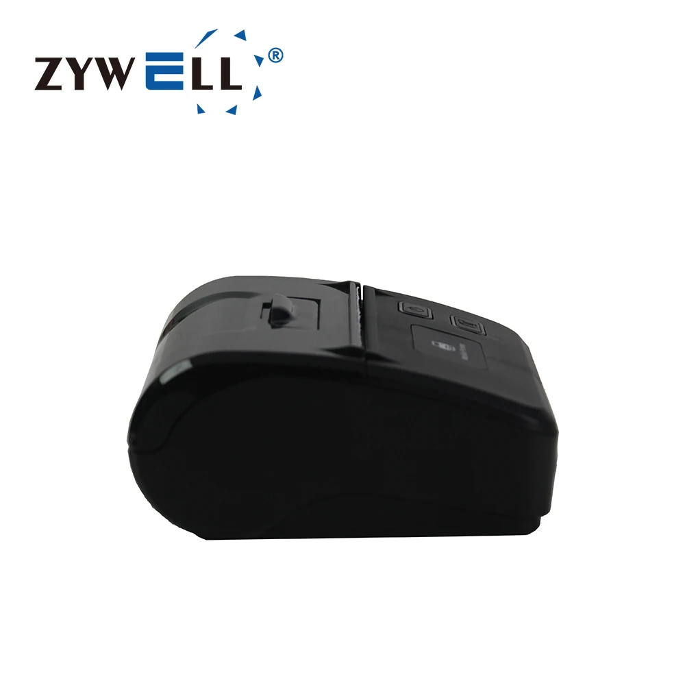 Zywell Portable Mini Inkless 80mm Thermal Receipt Printer