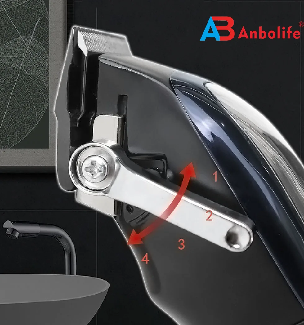 Professional Hair Clipper and Trimmer with 9000RPM BLDC Motor 360min Runtime and 2500 mAh Battery