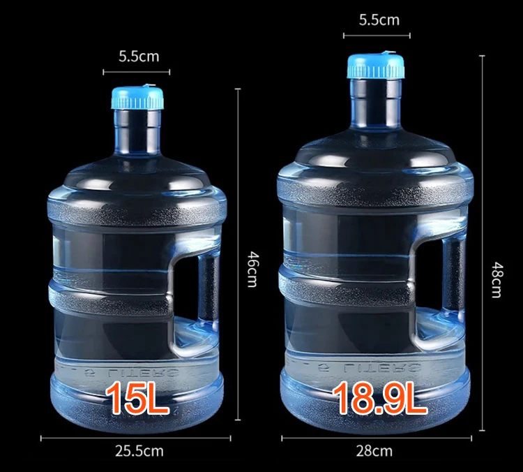 Newfamei Water Dispenser Water Bottle Gallon Jug Water Carrier Plastic