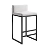 Sit High 75 White Seat Cushion (Black Shelf)