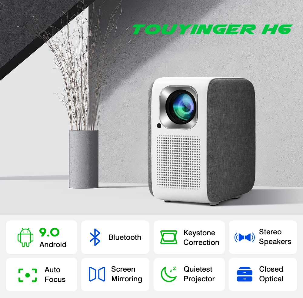 Lenovo T100 Projectors - Portable 850 ANSI Lumen LED Wi-fi