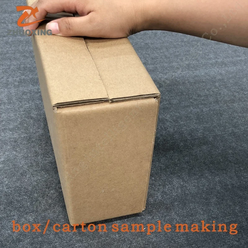 Digital Machine Cut Cutter Plotter Flatbed Corrugated Cardboard Box Making