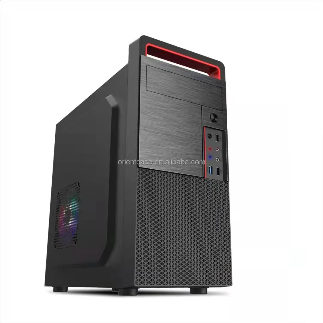 Micro ATX/ITX  top handle computer case with Chassis size L330*W170*H346mm OEM and ODM