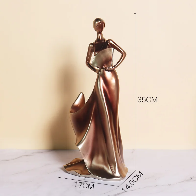 Factory Wholesale Sexy Wine Girl Wholesale Resin Beauty Girl Jewelry