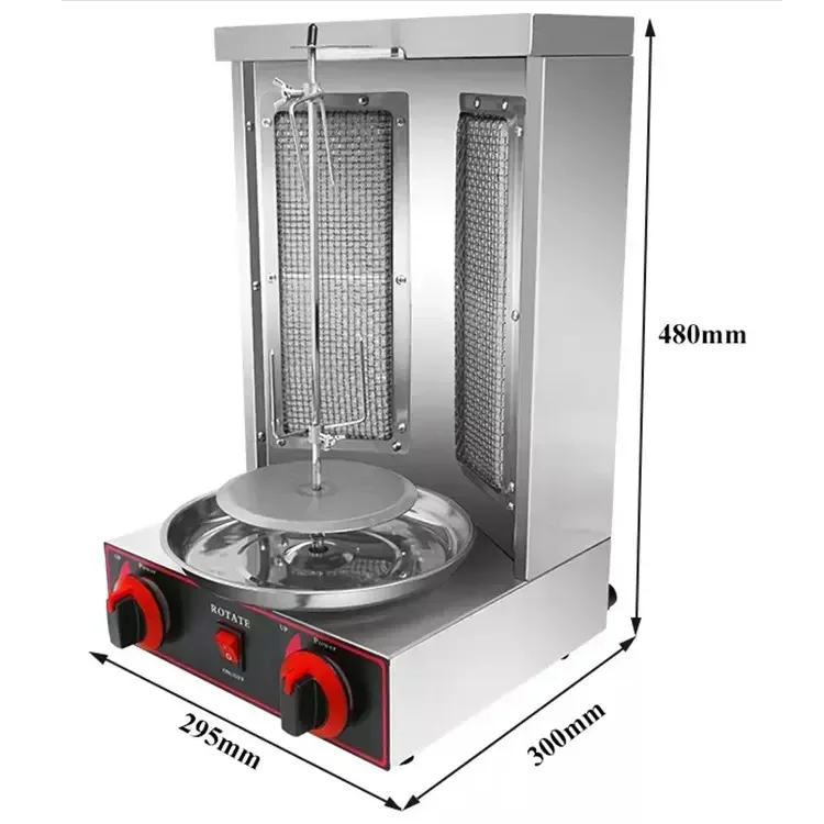 Kebab Cutting Machine Gas and Coal Kebab Machine Kebab Skewer Block Machine