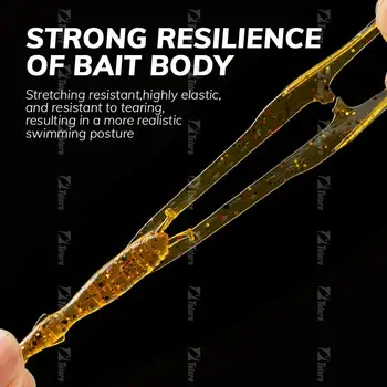 Hot Sale 1pc/Bag TPR Soft Fishing Lure Lobster Plastic Crawfish Bait Prawn Lures 4cm/0.45g Saltwater Fish River Fishing Marlin – Soft Lure – view 3