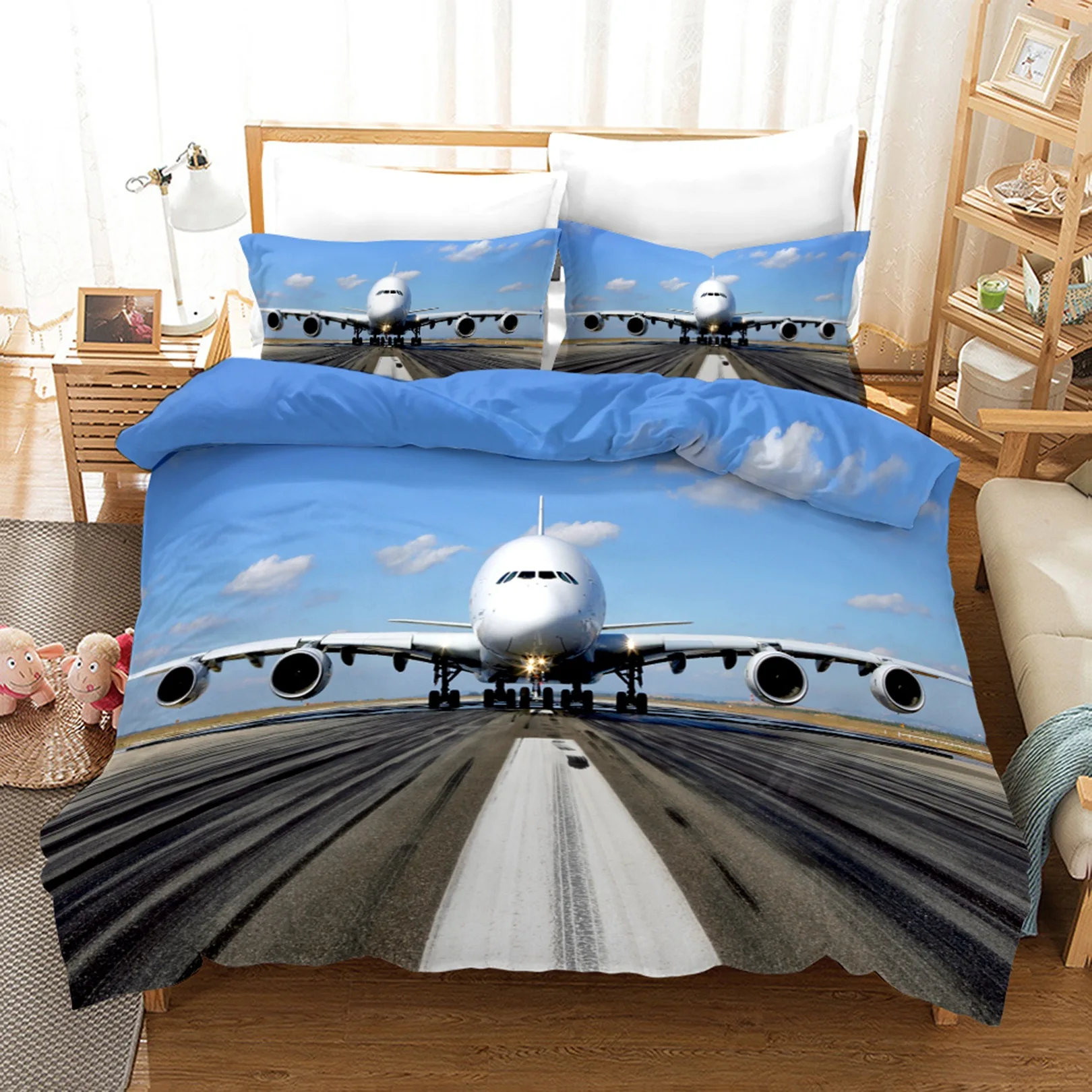 airplane quilt cover