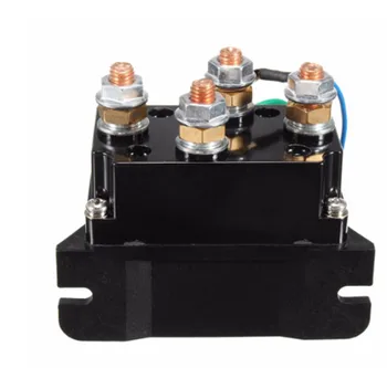 12v 500a électrique cabestan contacteur treuil contrôle solénoïde atv relais  double sans fil à distance récupération 4x4