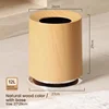Venatura Naturale del Legno 12L con Base