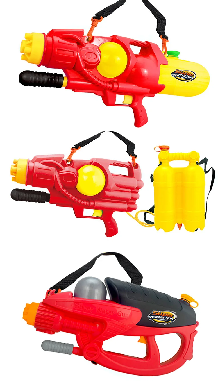 Plastic Large Capacity Air Pressure Pump Shooter Water Gun Toy Children Summer Outdoor Beach