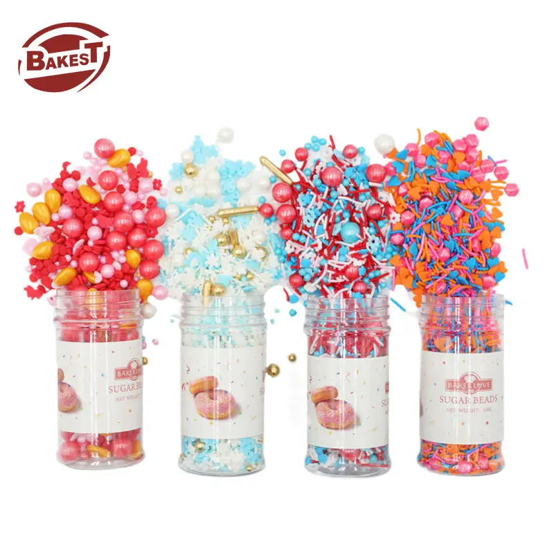 Wholesale Professional Cake Decorating Tools Supplie Birthday Baking Cake Decoration Accessories Candy Pearls Sprinkles Supplies