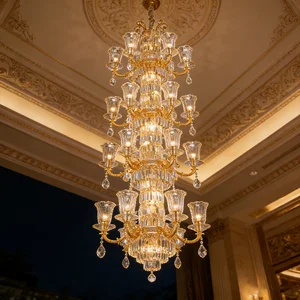 Modern Chandelier for Living Room Dining Table Chandelier Flower  Modern Living Room Chandelier Ceiling Light Luxury