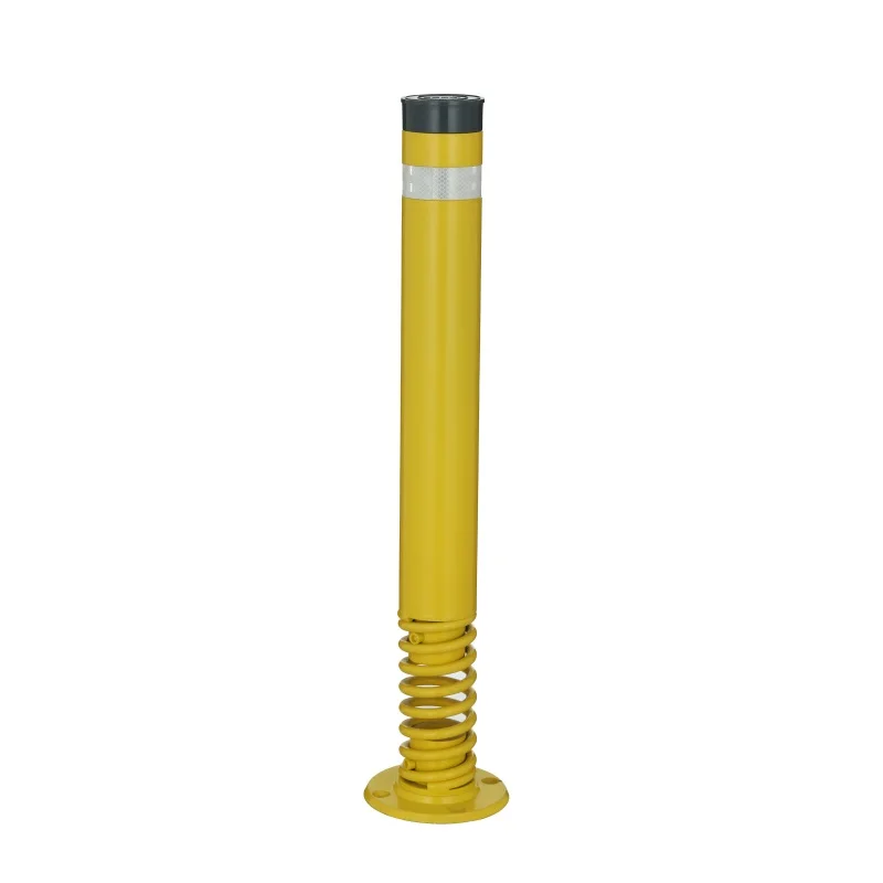 Metal Bollard High Impact Bollard Spring Loaded Crowd Control Bollards 