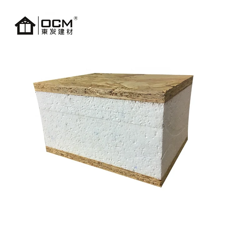 Modern Design Fireproof Decorative OSB SIP Sandwich Panel Prefab House Structural Insulated Panels