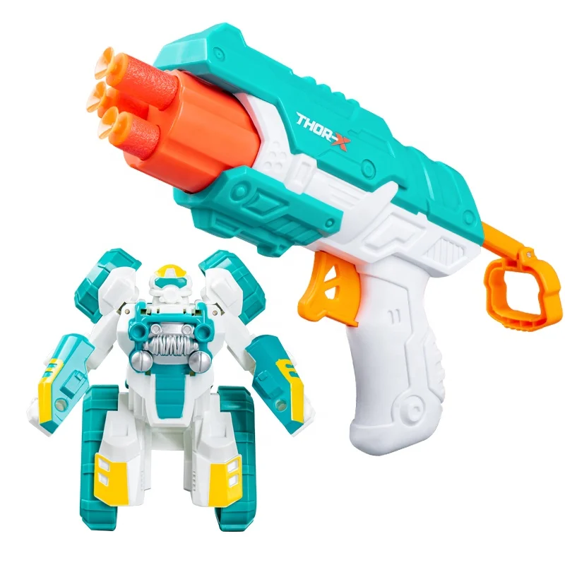 Robot best sale gun toy