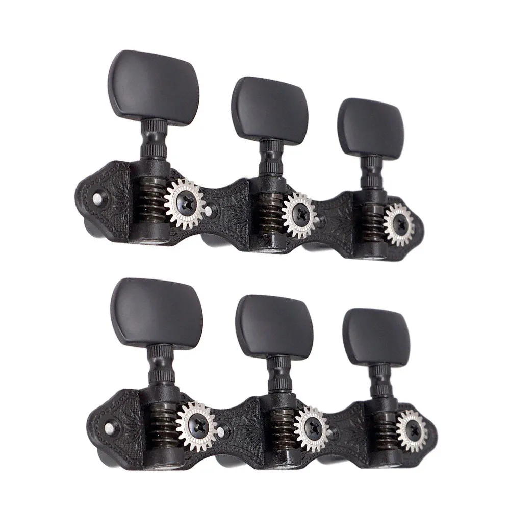 black guitar machine heads