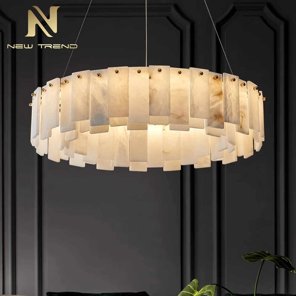 CPL-240 Minimalist Style Indoor Decoration Fixture Home Villa Living Room Dining Room Modern Ring LED Chandelier