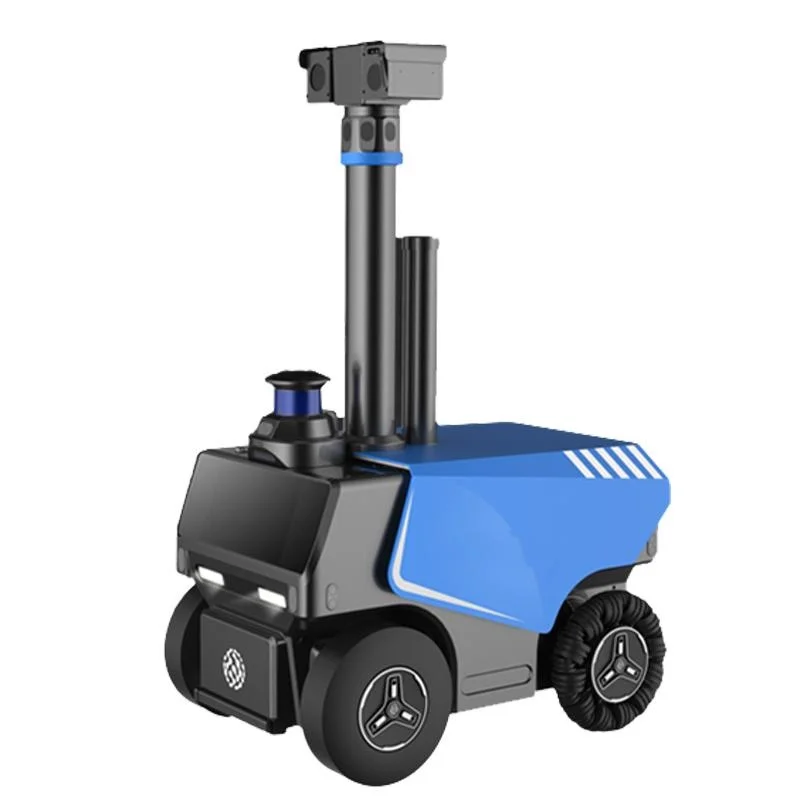 Sesli Görüntülü İletişim, Görüntü Yakalama ve İzleme Özellikli Otomatik İç Mekan Güvenlik Kontrol Robotu