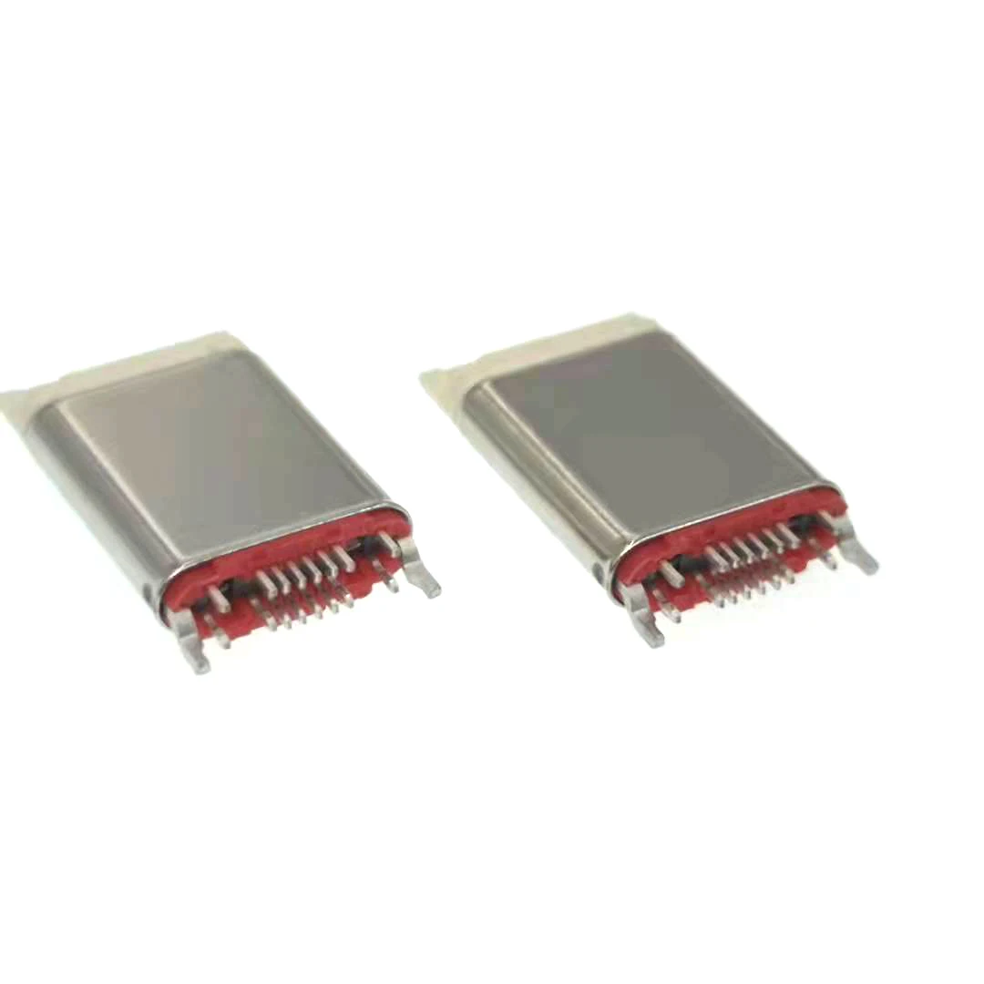 USB Type A C Through Hole Male Plug 12 Pin Connector B For OPPO
