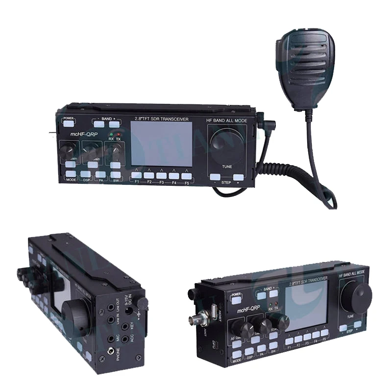 Ricetrasmettitore QRP A Onde Corte 8 Bande Con SSB, CW, AM, FM – Custodia In Alluminio E Batteria Integrata