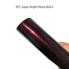PET ultra-bright Metal Black Rose