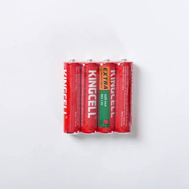 R03 1.5V AAA/R03 Carbon Zinc Battery for Toys Remote Control