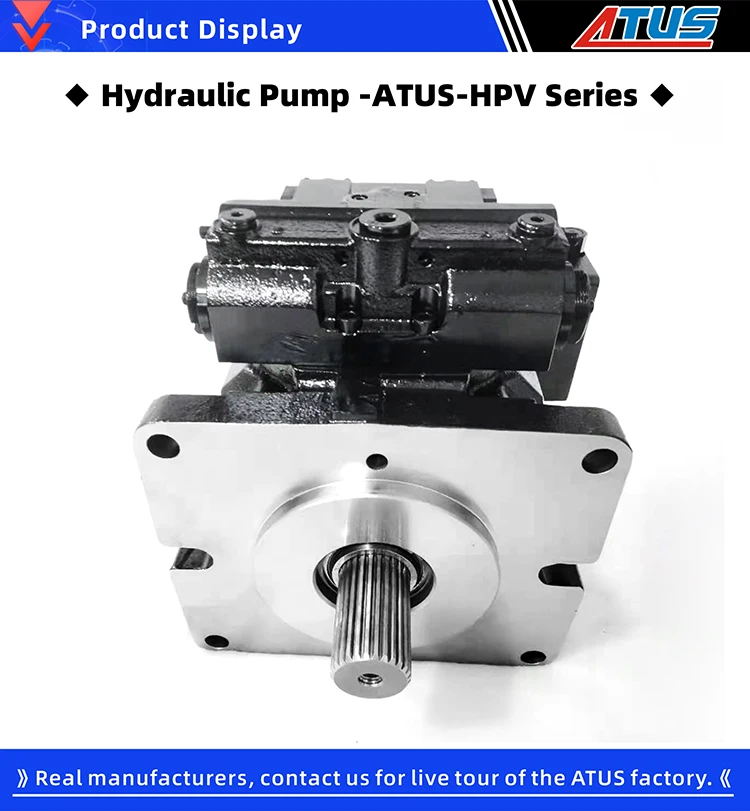  21(1) Pump For Linde BPV100 HPR Hydraulic Pump Parts For Linde Hydraulic Pump HPR105p