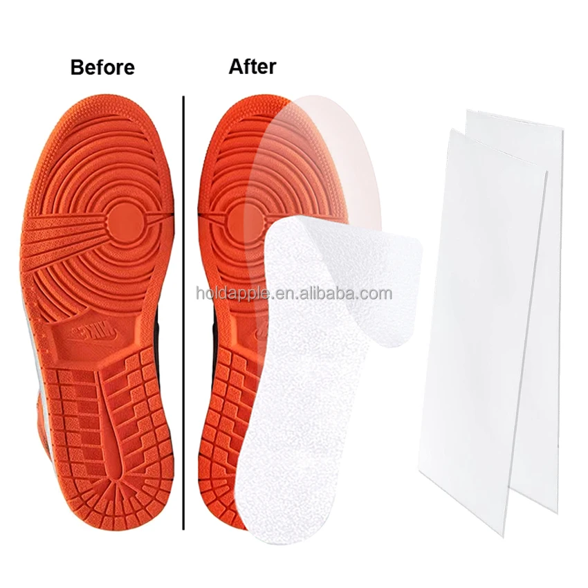 Wholesale PVC Non-Slip Shoes Sole Sticker Sheets 