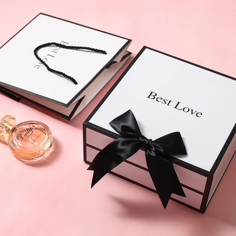 White Kraft Paper Box